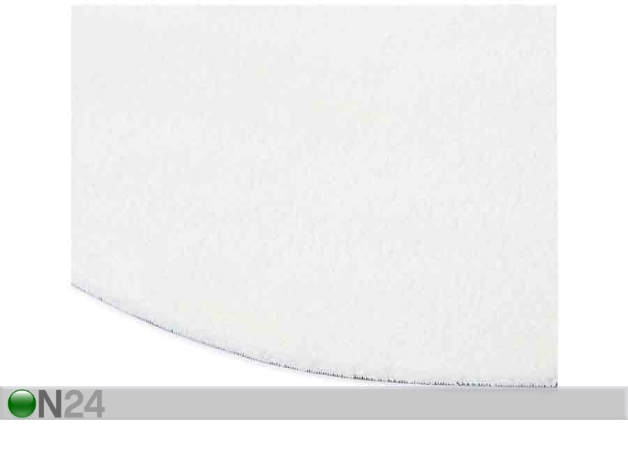 Narma круглый велюровый ковер Noble white Ø 133 см увеличить