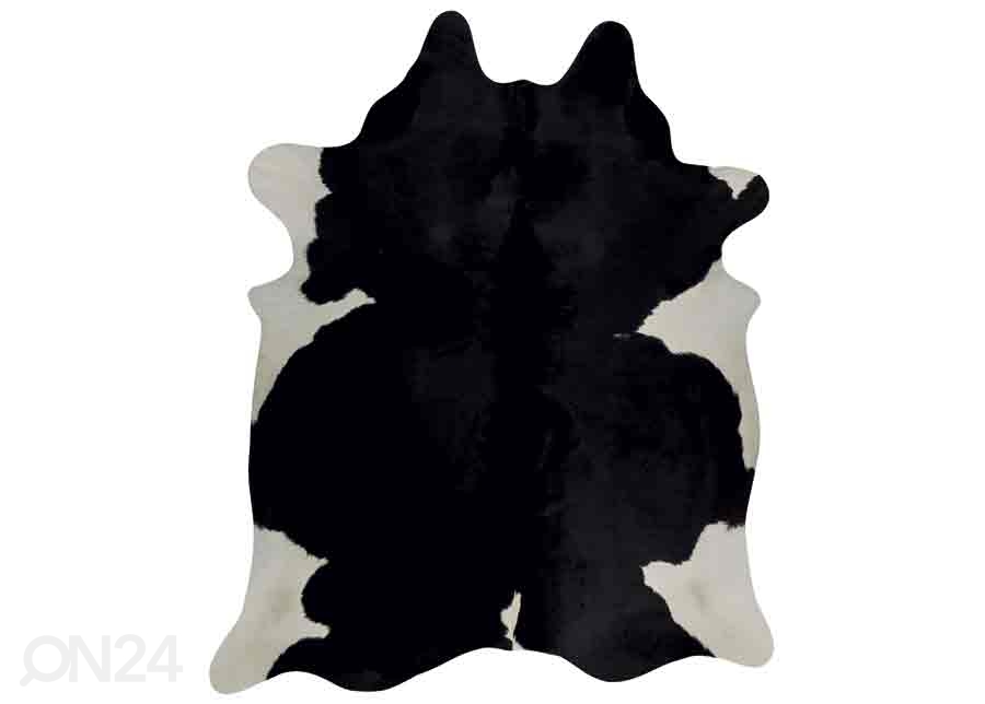 Naturaalne veisenahk black-white maxi 200x210 cm suurendatud