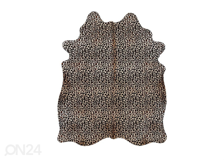 Naturaalne veisenahk Leopard 170x180 cm suurendatud