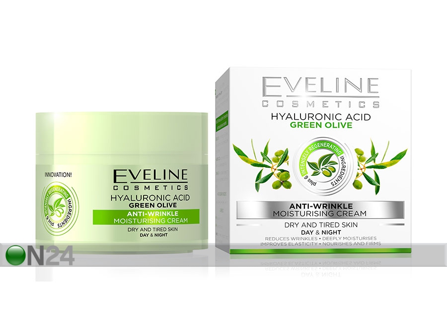 Nature Line näokreem oliiviga Eveline Cosmetics 50ml suurendatud