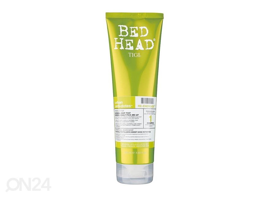 Niisutav ja tugevdav šampoon TIGI Bed Head Urban Antidotes 250ml suurendatud