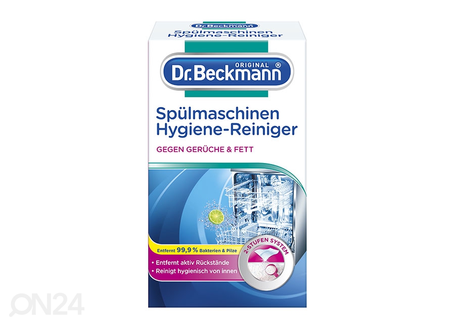 Nõudepesumasina puhastuspulber Dr.Beckmann 75 g suurendatud