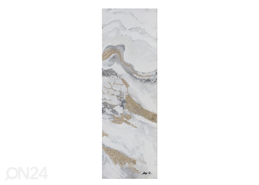 Õlimaal Marmor 1, 40x120 cm suurendatud