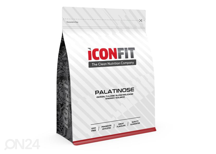 Palatinose™ isomaltuloos 1 kg Iconfit suurendatud