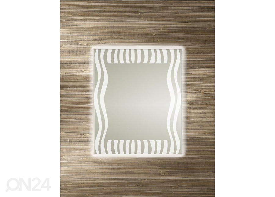 Peegel Zebra LED 50x60 cm suurendatud