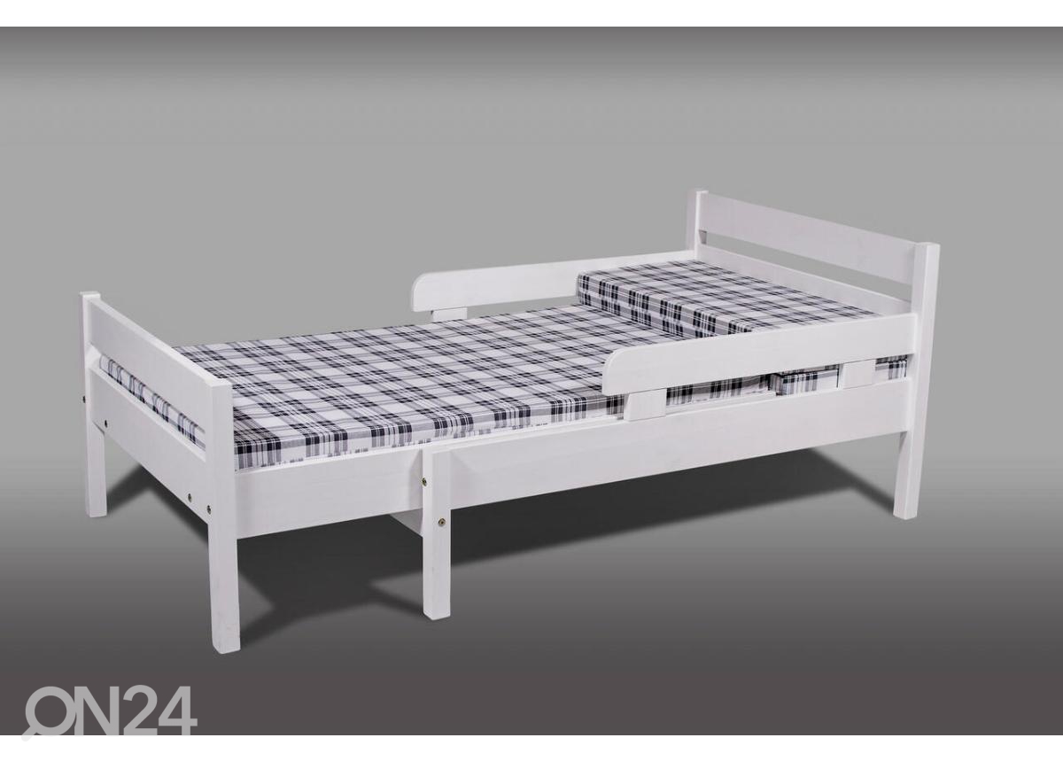 Pikendatav voodi Junior 75x120+35x35 cm suurendatud