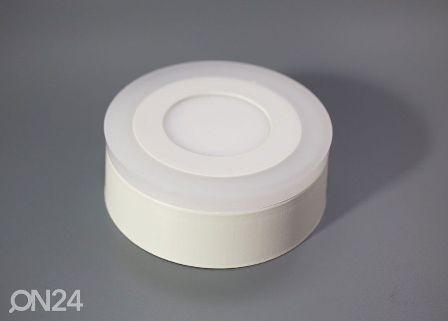 Pinnapealne paneelvalgusti 6+3 W, Ø14,5 cm suurendatud