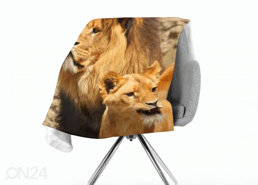 Pleed Lions 130x150 cm suurendatud