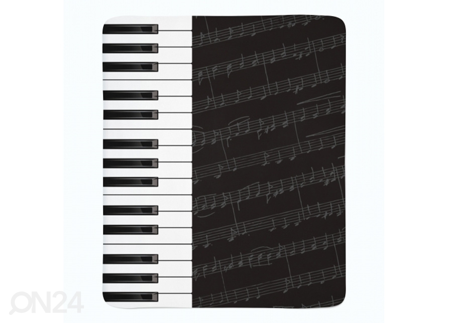 Pleed Piano Keys 130x150 cm suurendatud