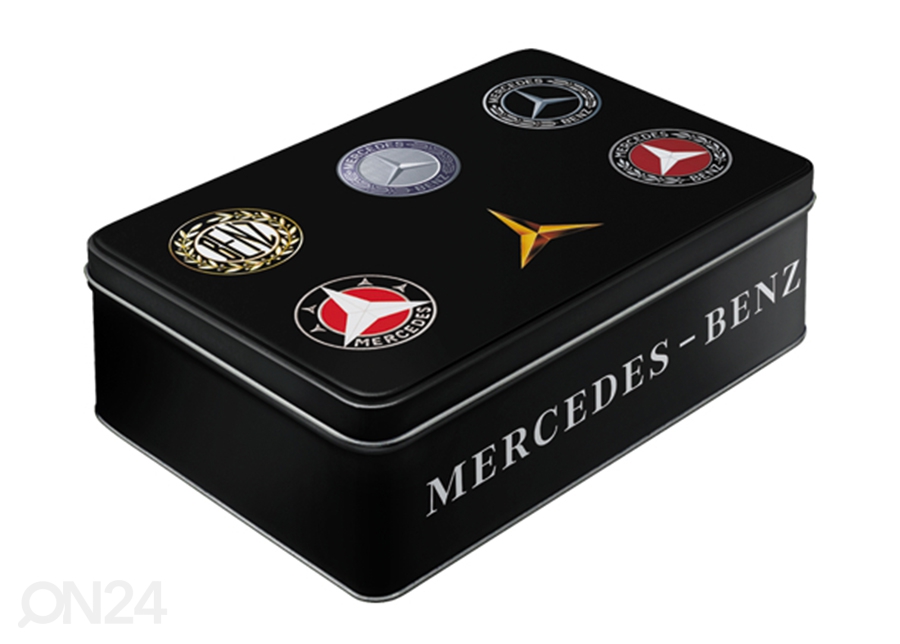 Plekist karp 3D Mercedes-Benz logod 2,5 L suurendatud