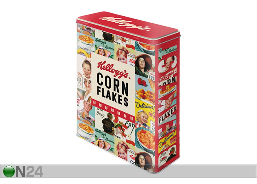 Plekkpurk Kellogg's Corn Flakes Collage 4 L suurendatud