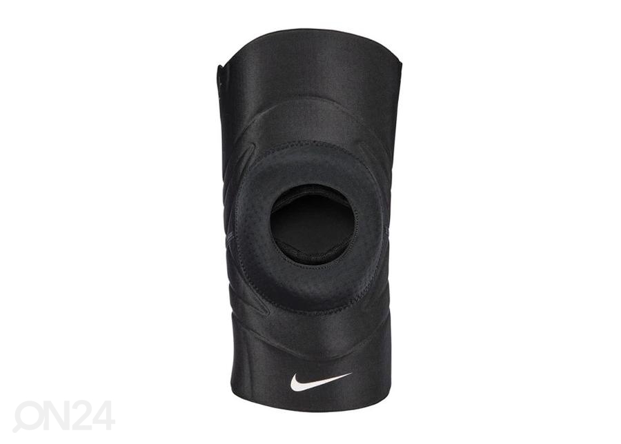 Põlve tugiside Nike Pro Open Patella Knee Sleeve 3.0 N1000675-010 suurendatud