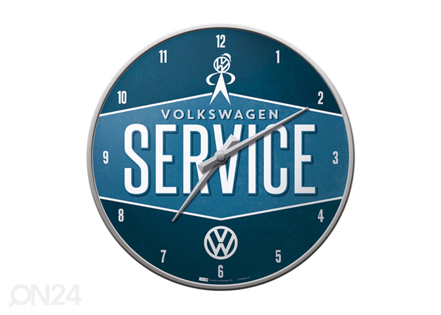 Retro seinakell VW Service suurendatud