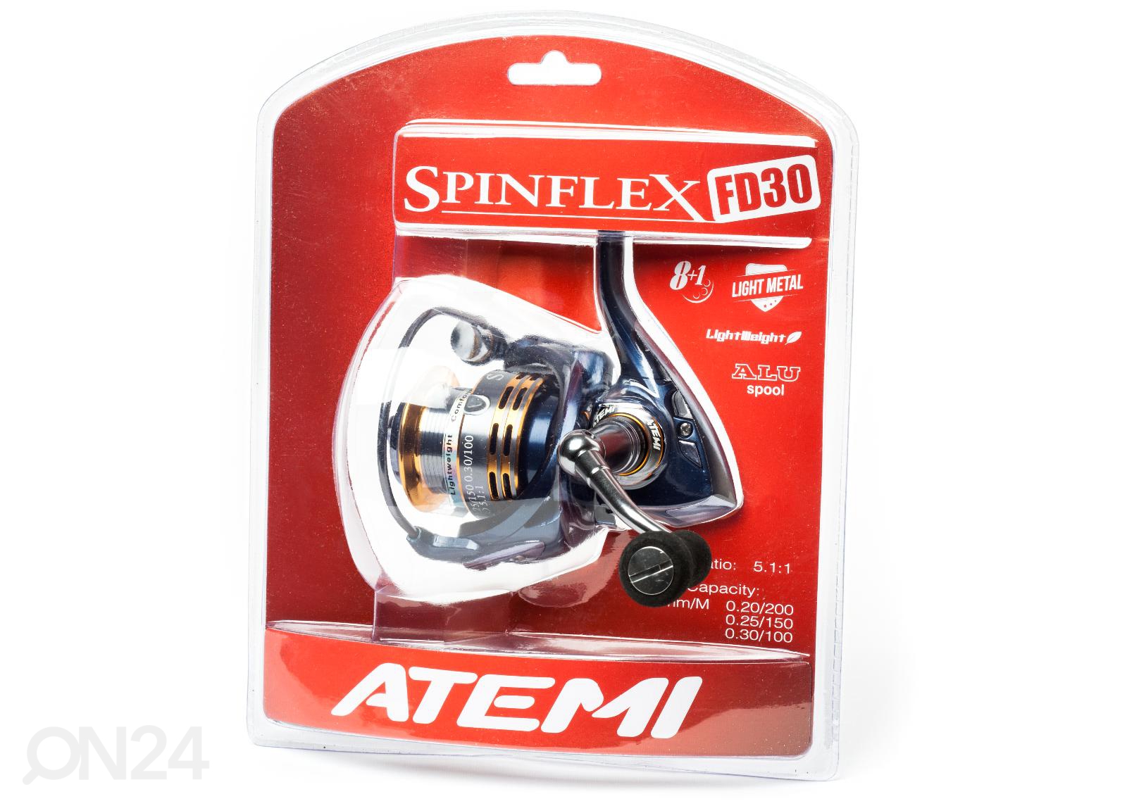 Rull Atemi Spinflex 8+1 20 suurendatud
