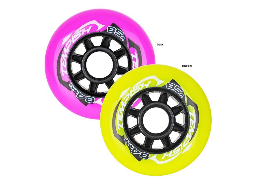 Rulluisu rataste komplekt Radical Color 84x24 84A Tempish suurendatud
