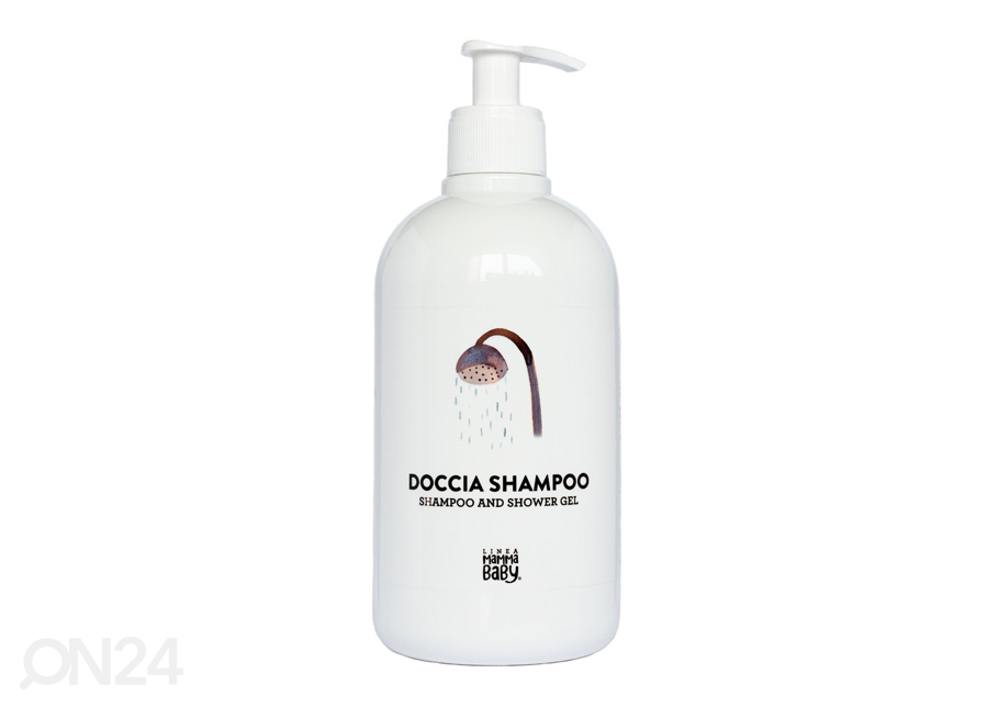Šampoon ja dušigeel 500 ml suurendatud