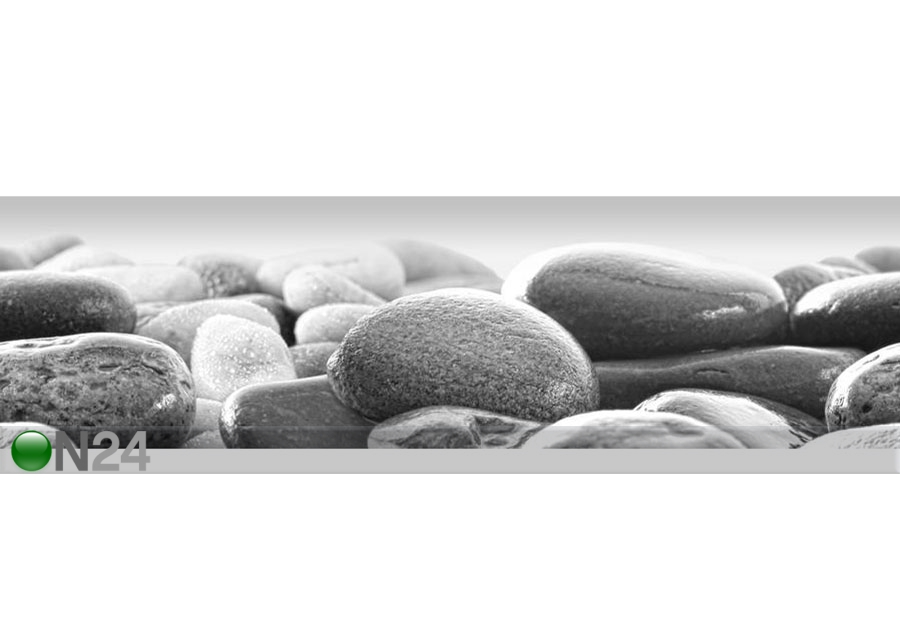 Seinakleebis Beach stones 14x500 cm suurendatud