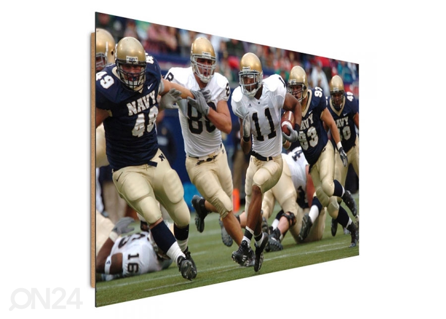 Seinapilt American Football 30x40 cm suurendatud