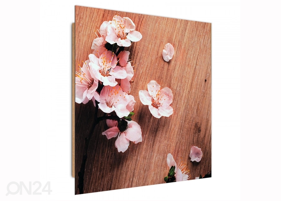 Seinapilt Cherry blossoms 1 3D 30x30 cm suurendatud