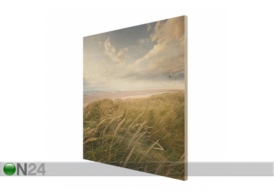 Seinapilt puidul Dunes dream 45x45 cm suurendatud