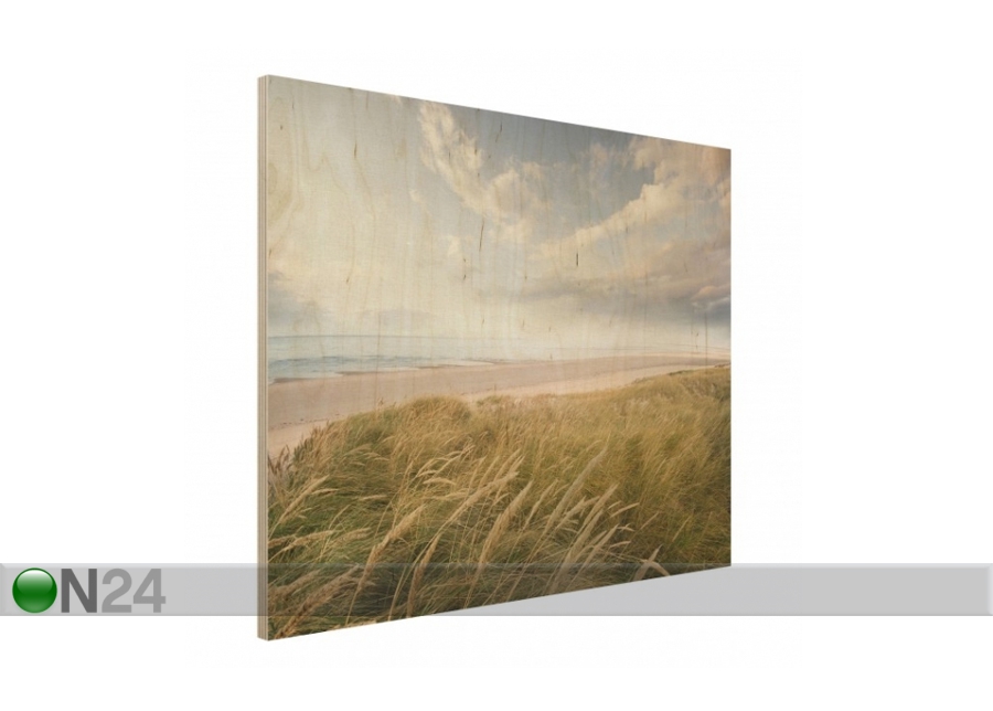 Seinapilt puidul Dunes dream 60x80 cm suurendatud