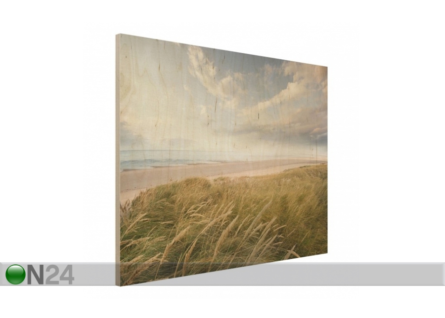 Seinapilt puidul Dunes dream 75x120 cm suurendatud