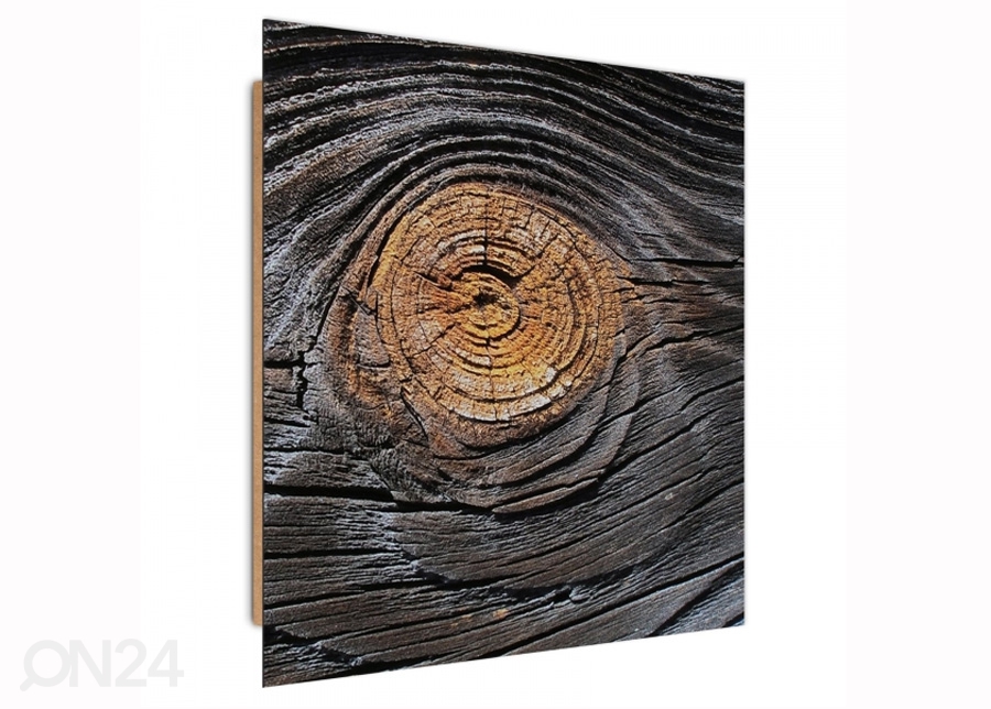 Seinapilt Tree bark 3D 30x30 cm suurendatud