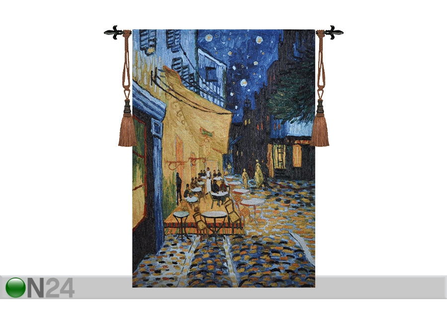Seinavaip Van Gogh Night Café 99x139 cm suurendatud
