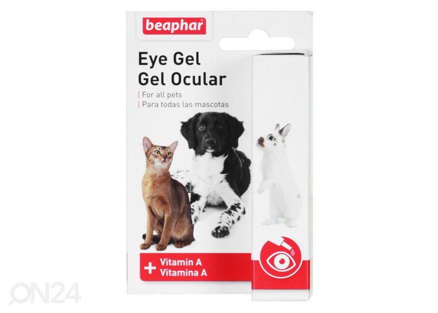 Silmageel lemmikloomale Beaphar 5 ml suurendatud