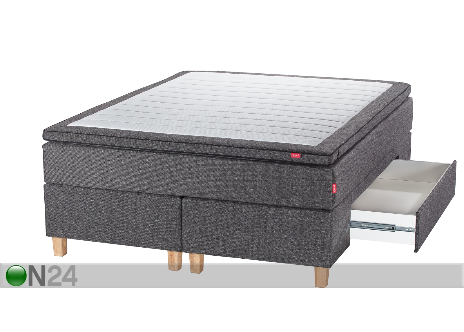 Sleepwell Black континентальная кровать с ящиком 180x200 cm увеличить