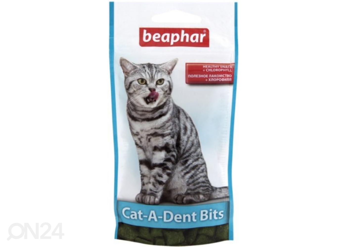 Söödalisand Beaphar Cat Dent Bits N75, 35 g suurendatud