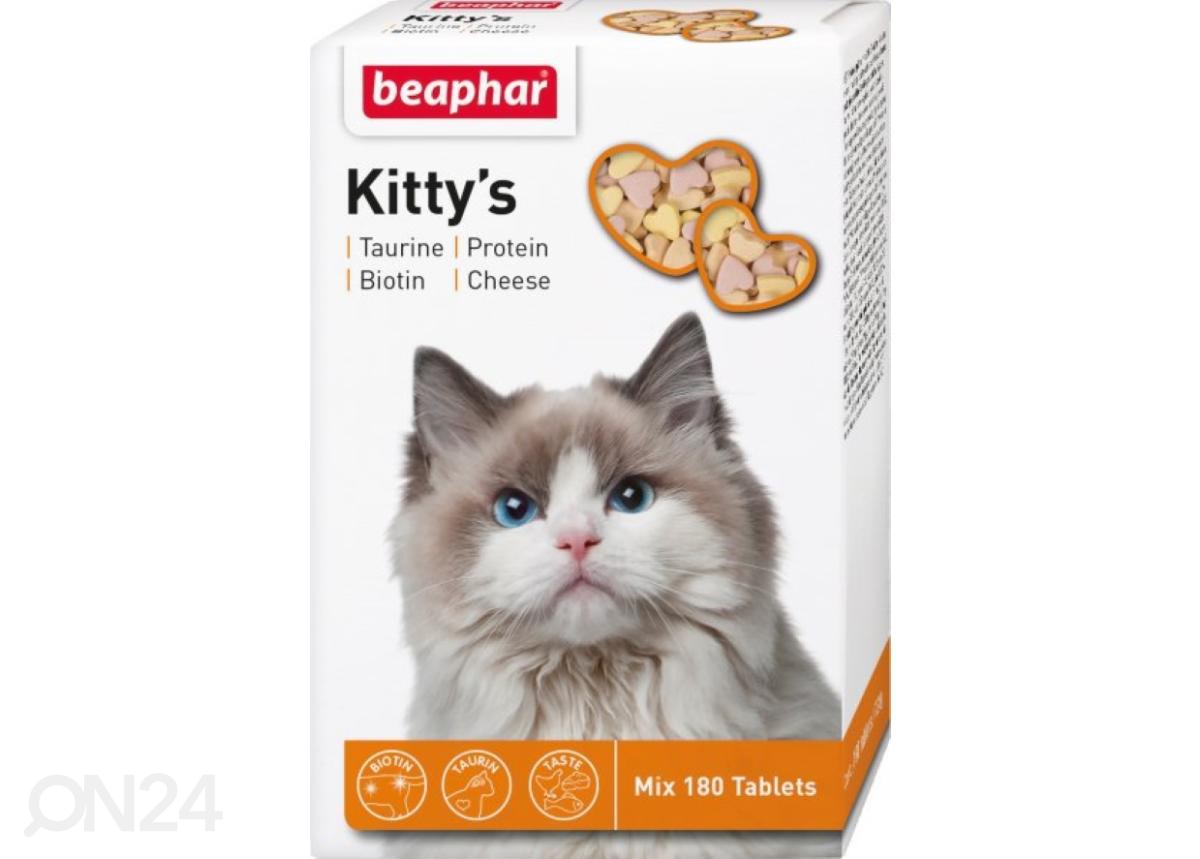 Söödalisand Beaphar Kittys Mix Protein N180 suurendatud