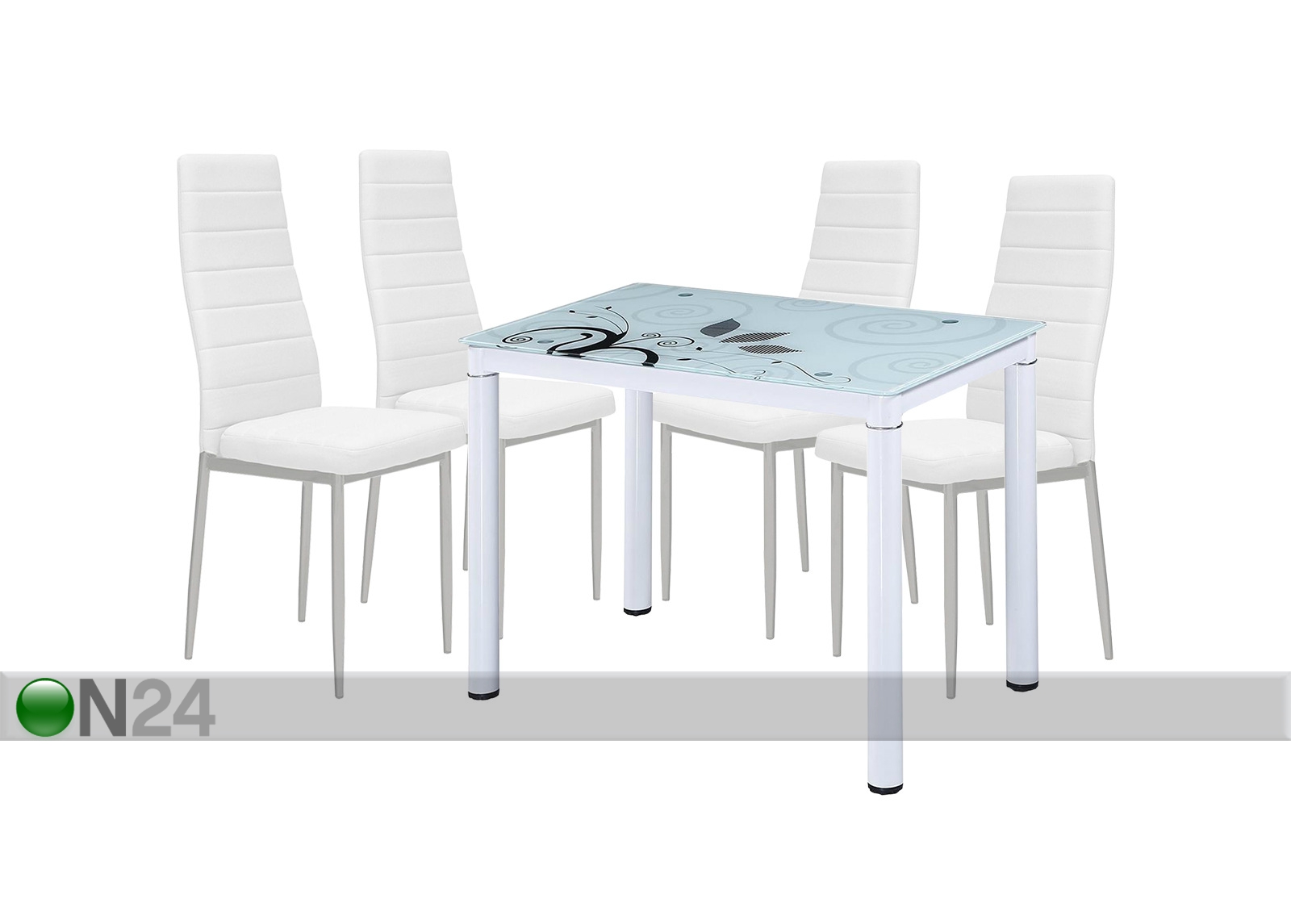 Söögitoakomplekt laud+4 tooli suurendatud
