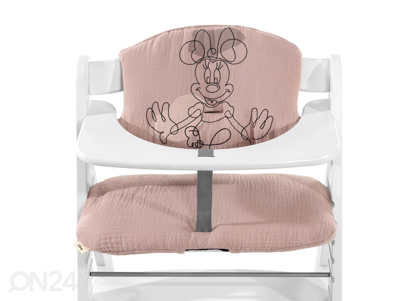 Söötmistooli padjad Hauck Disney Select Minnie Mouse roosa suurendatud
