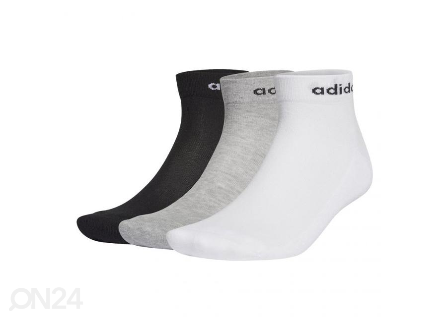 Spordisokkide komplekt Adidas Hc Ankle 3-pakk GE6132 suurendatud