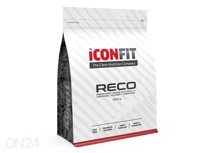 Taastusjook RECO 1200 g šokolaadi Iconfit suurendatud