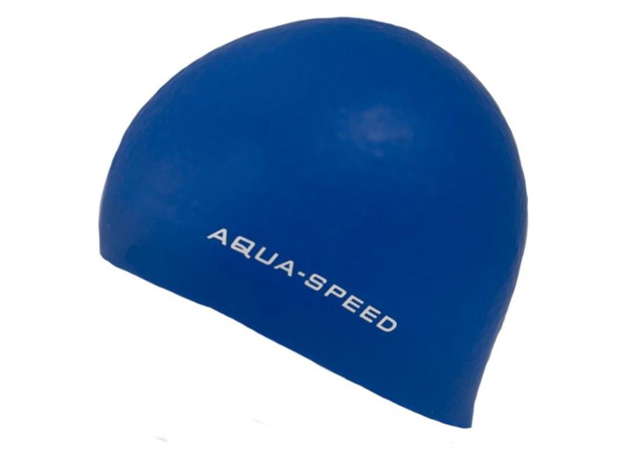 Täiskasvanute Ujumismüts Aqua-Speed Silikoon 3D Cap 1 suurendatud