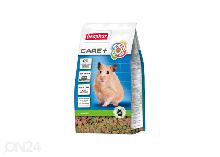 Täissööt Beaphar Care+Hamster 250 g suurendatud