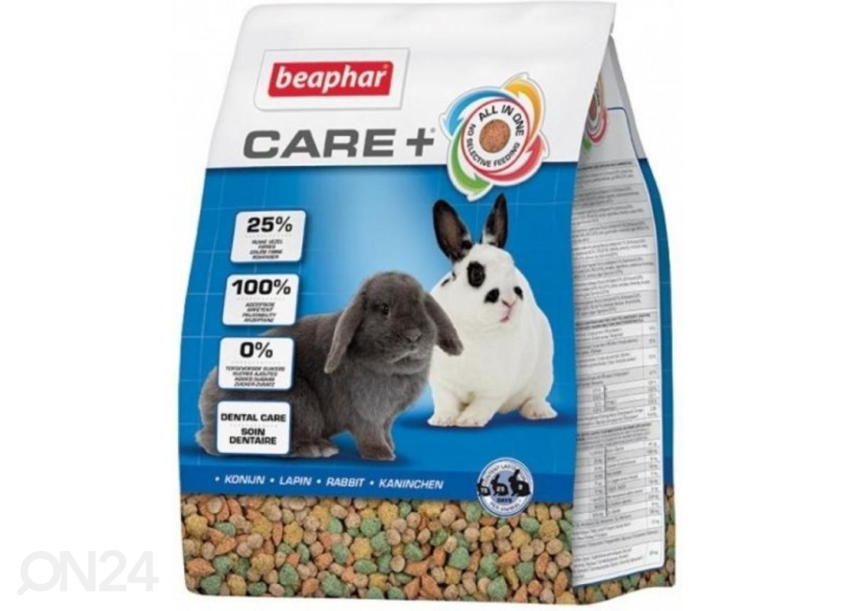 Täissööt Beaphar Care+ Rabbit 250 g suurendatud