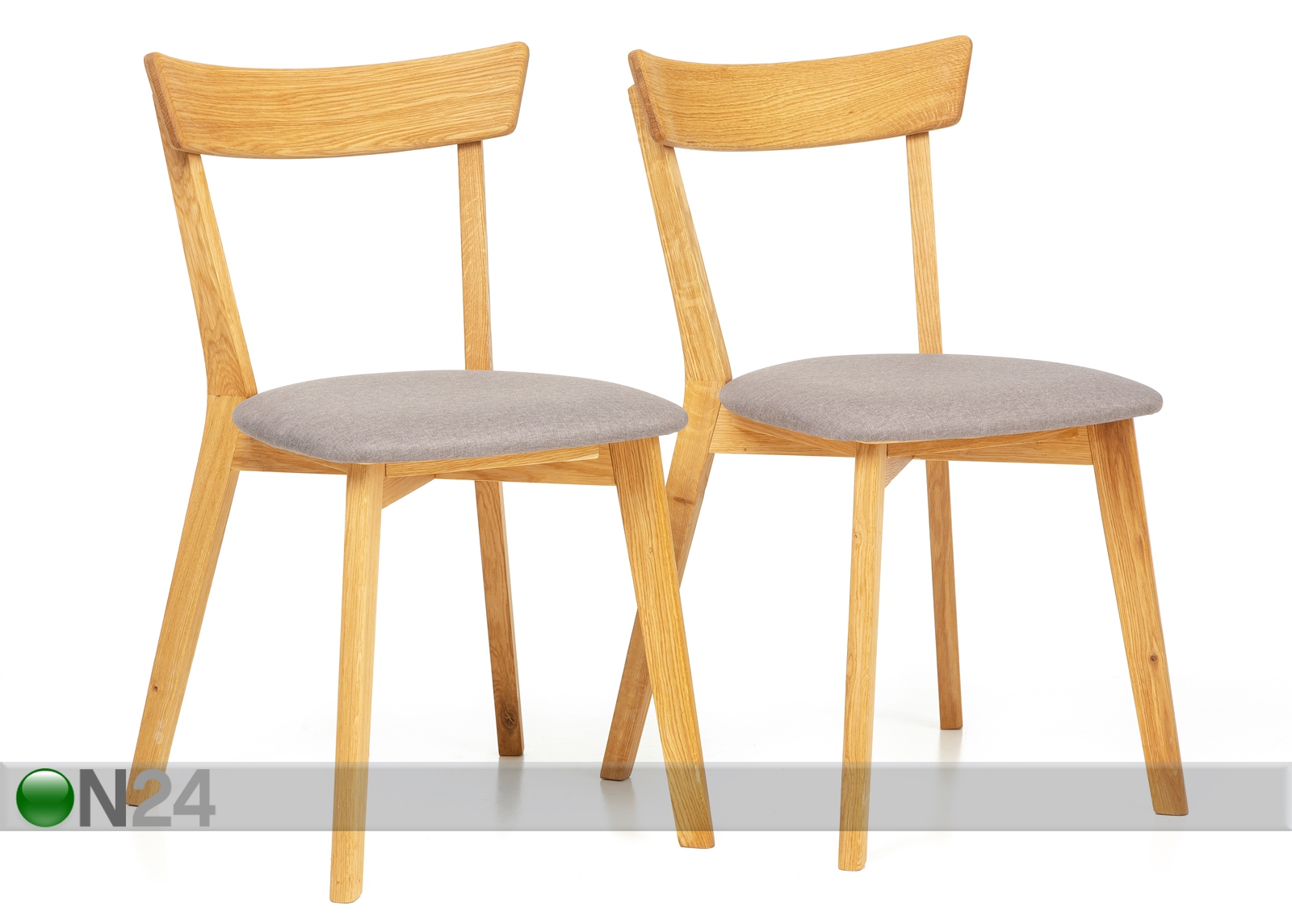 Tammepuidust toolid Viola, hall 2 tk suurendatud