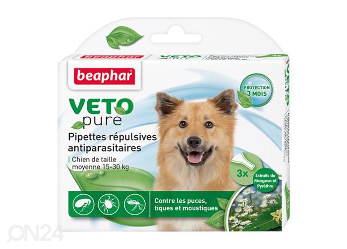 Täpilahus Beaphar Veto SpotOn Dogs 15-30 kg N3 suurendatud