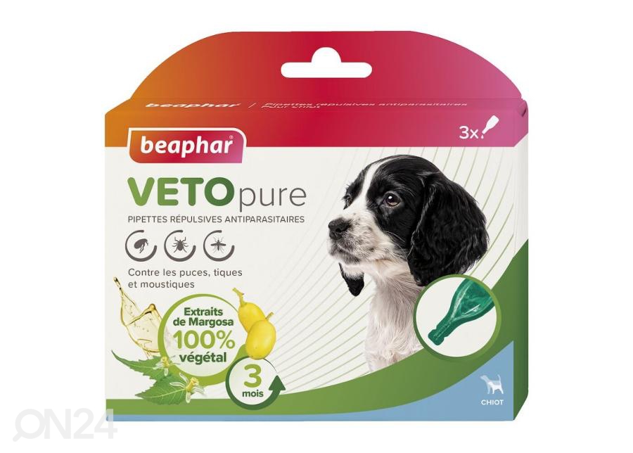 Täpilahus Beaphar Veto SpotOn Puppy N3 suurendatud
