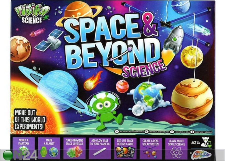 Teaduskomplekt Space n Beyond suurendatud