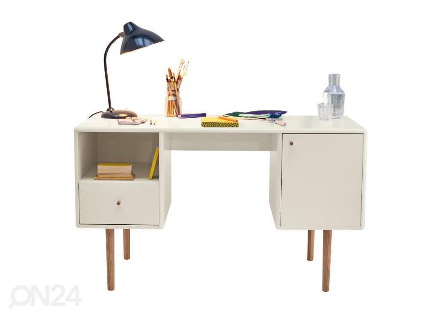 Tenzo työpöytä Color Living valkoinen AQ-438294 - ON24 Home & Living