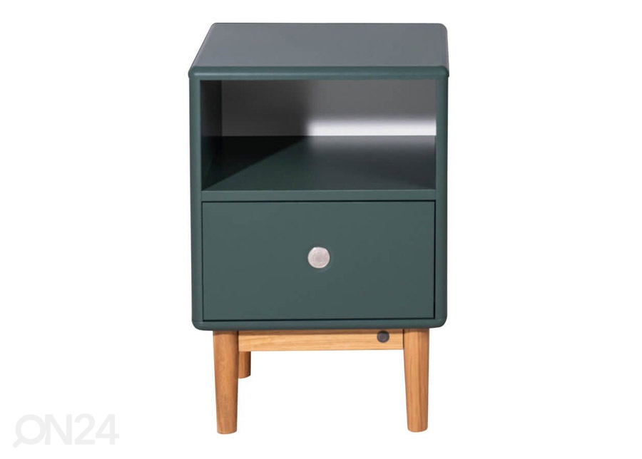 Tenzo yöpöytä Color Box tummanvihreä AQ-326143 - ON24 Home & Living