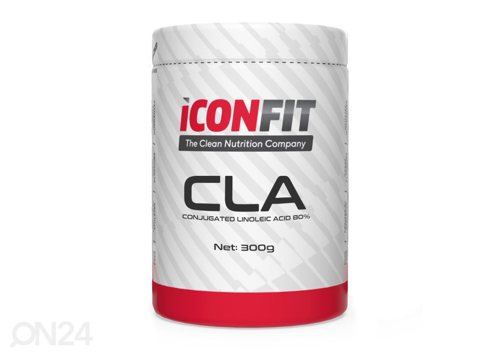 Toidulisand CLA pulber 300 g Iconfit suurendatud