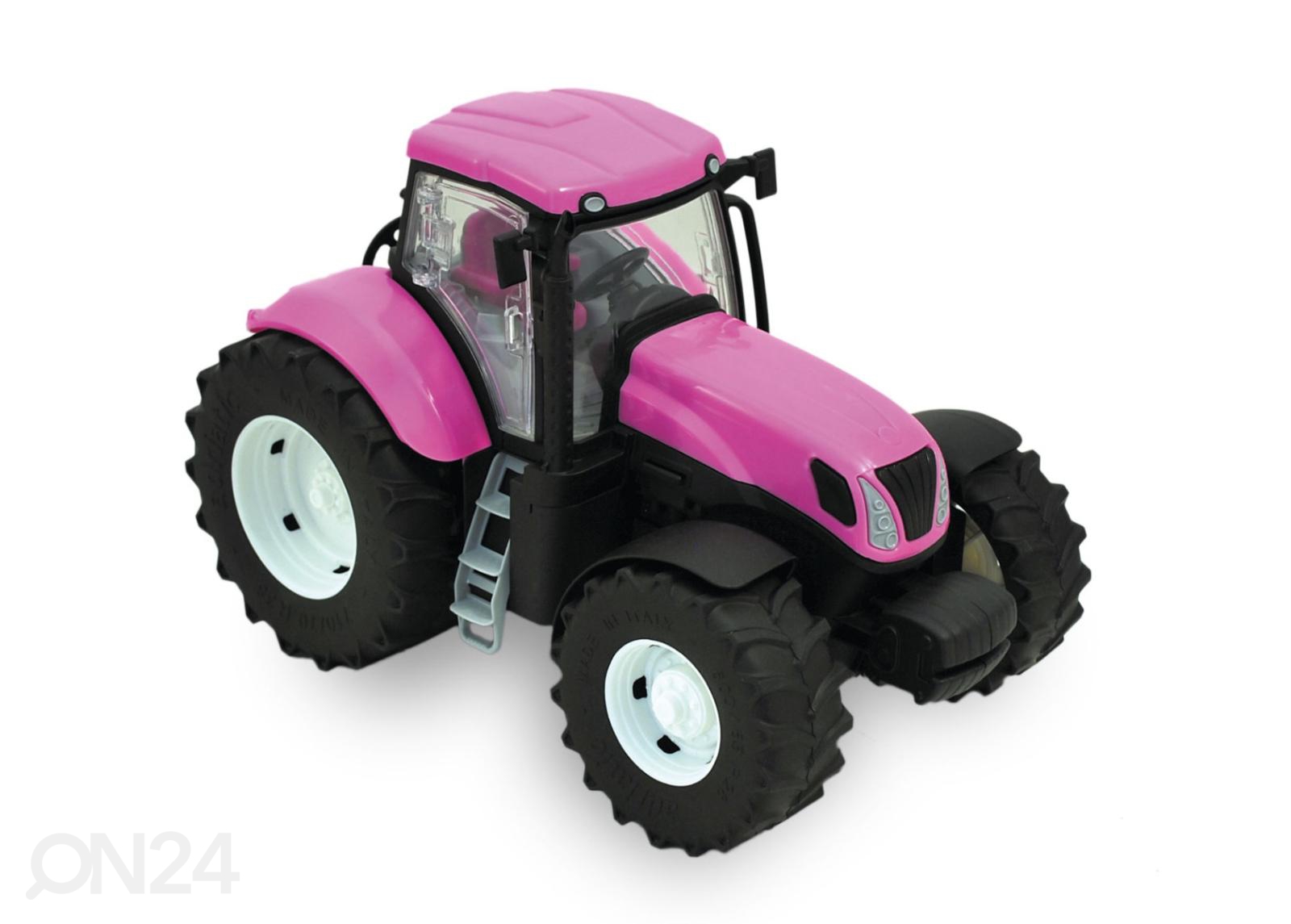 Traktor 30 cm, roosa suurendatud