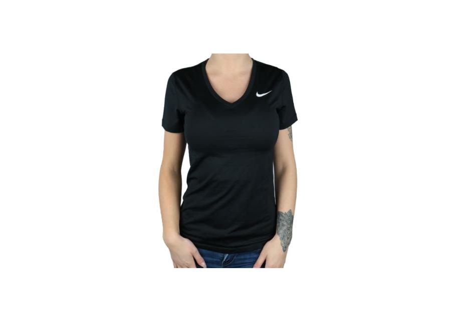 Treeningsärk naistele Nike Pro Short Sleeve Training Tee W 889557-010 suurendatud