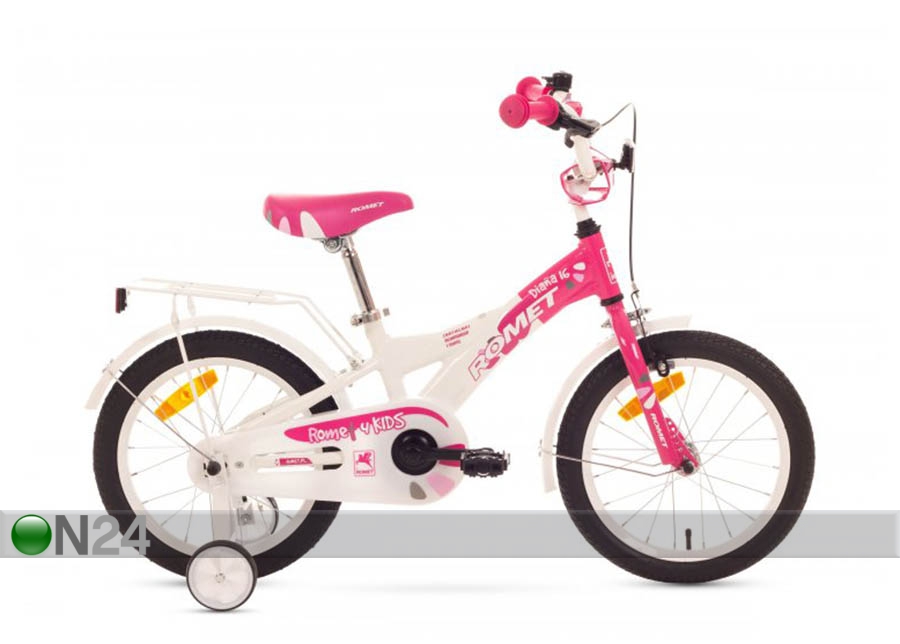 Tüdrukute jalgratas Diana 16" suurendatud