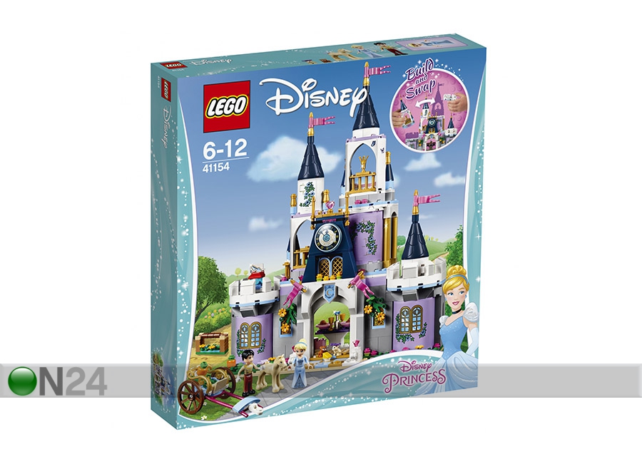 Tuhkimon linna LEGO Disney RO-146894  Sisustustavaratalo